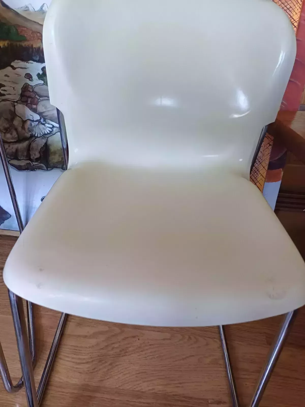 Six Mid Century Model Sm400k Chairs Designed By Gerd Lange West Germany 1980 photo vinterior
