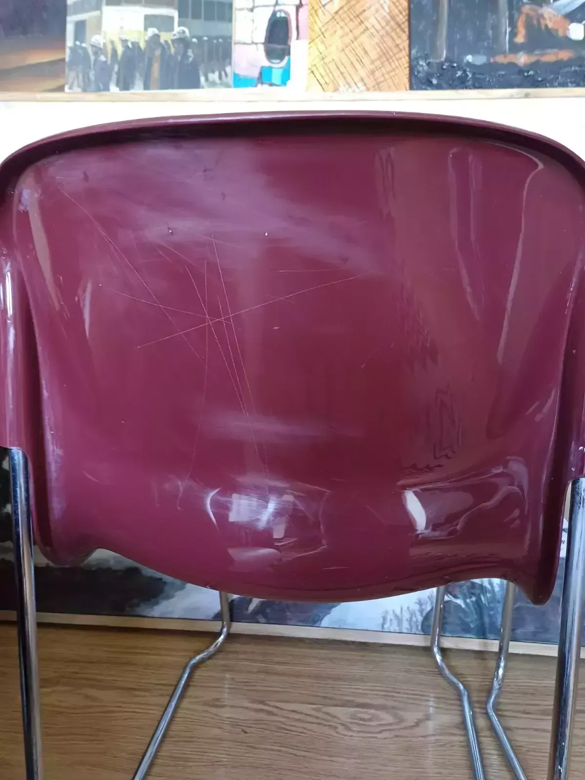 photo for sale Six Mid Century Model Sm400k Chairs Designed By Gerd Lange West Germany 1980