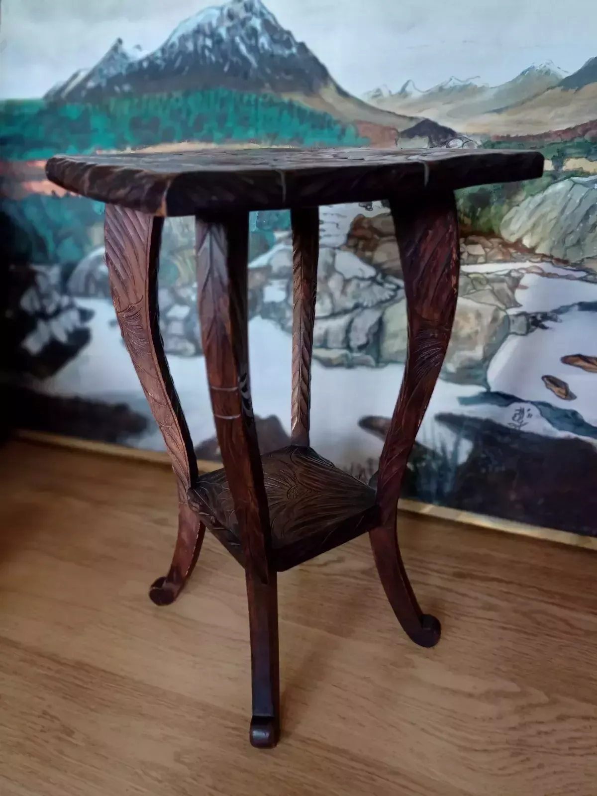 A Liberty Side Lamp Table In The Japanese Taste Early 20th Century Antique photo furniture