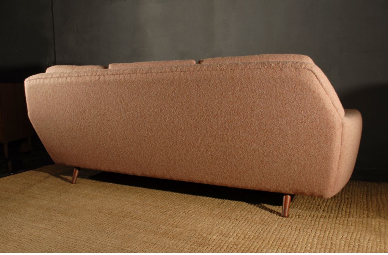 Mid Century Danish Wool Sofa, Mid 20th Century photo 1990.0