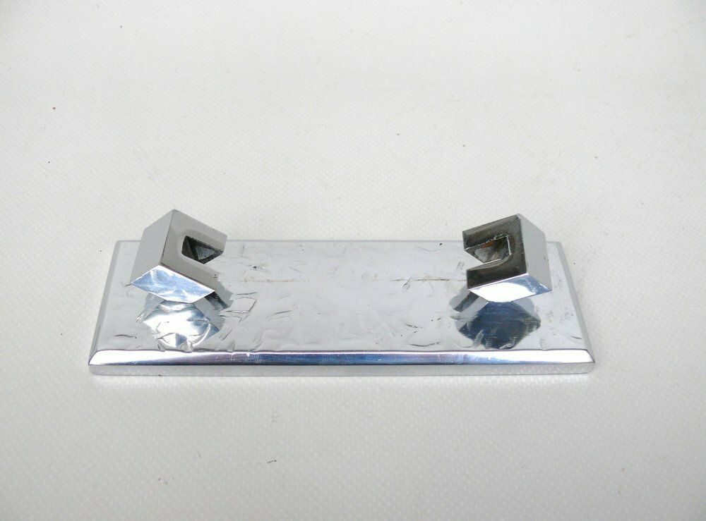 Home Decor Art Deco Chrome Plated Picture Frame, Germany, 1920s photo