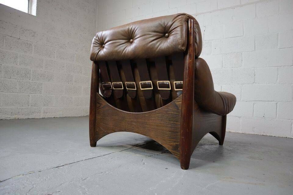 Ranger Lounge Chair With Ottoman By Erik Deforce For Gervan Belgium, 1970. photo Furniture