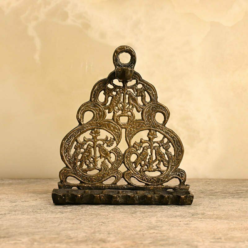 Moroccan Hanukkah Lamp, 1800s, Antique