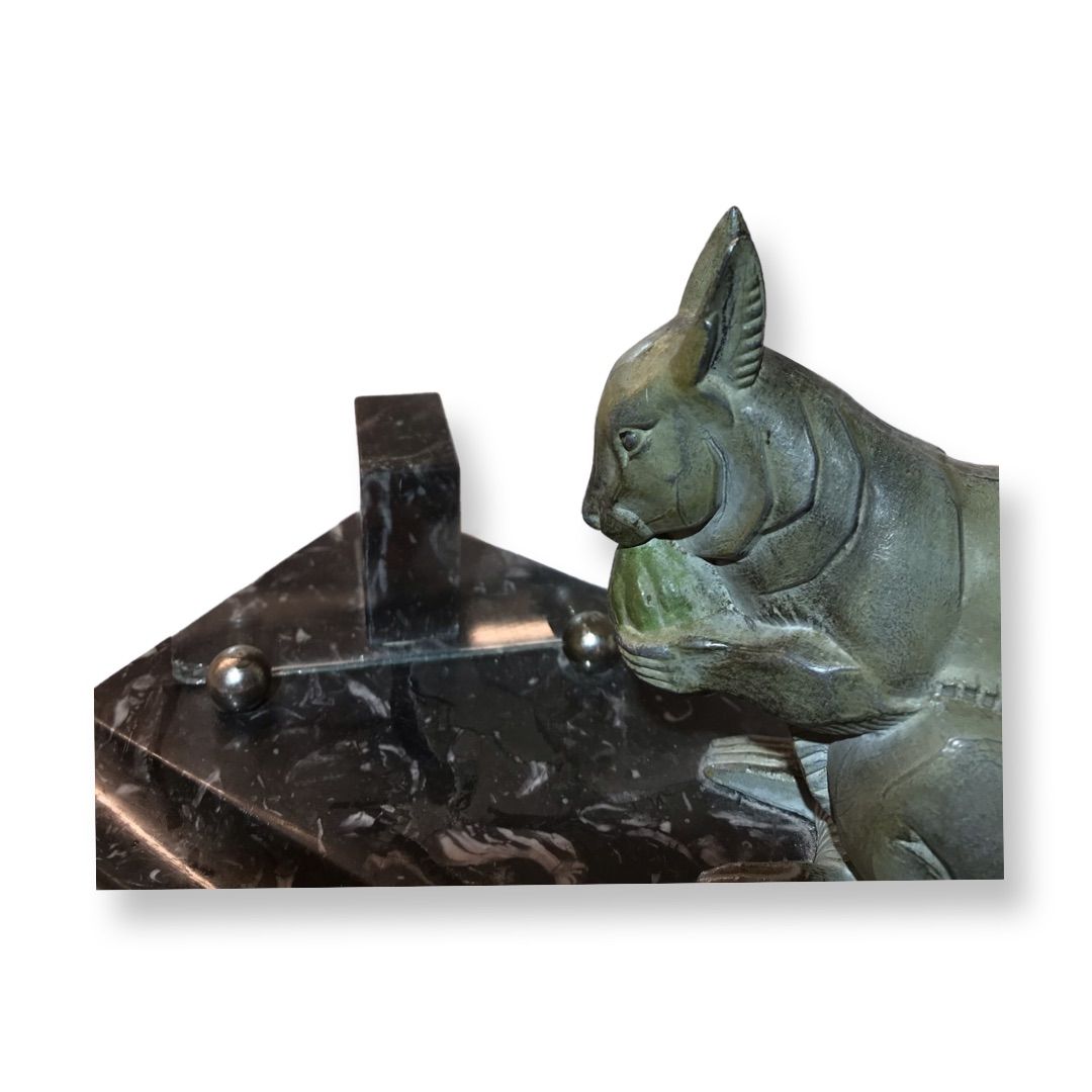 Art Deco Figural Picture Frame/Desk Tidy photo buy