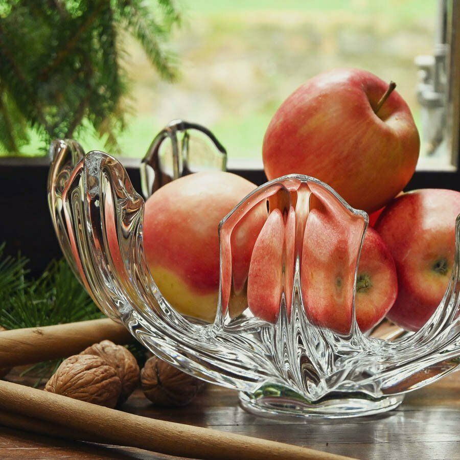 Art Vannes Glass Centerpiece photo for sale