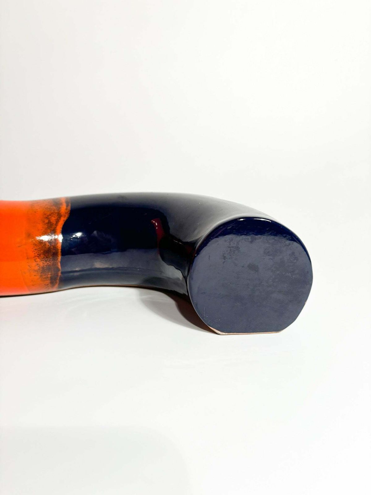 Ceramic Sculpture By Pucci Umbertide In The Shape Of Tube From The 1960s photo vinterior