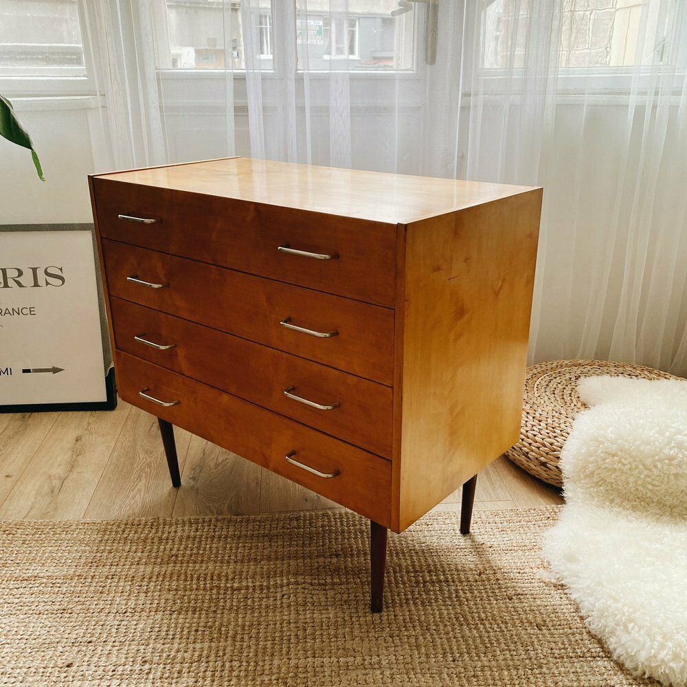 Vintage Wooden Cabinet From Up Zavody, 1960 photo vintage