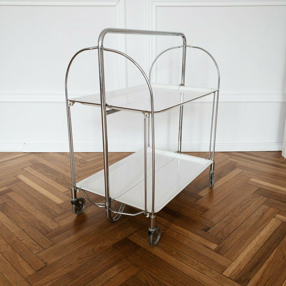 Mid Century Modern German Bar Cart, 1970s