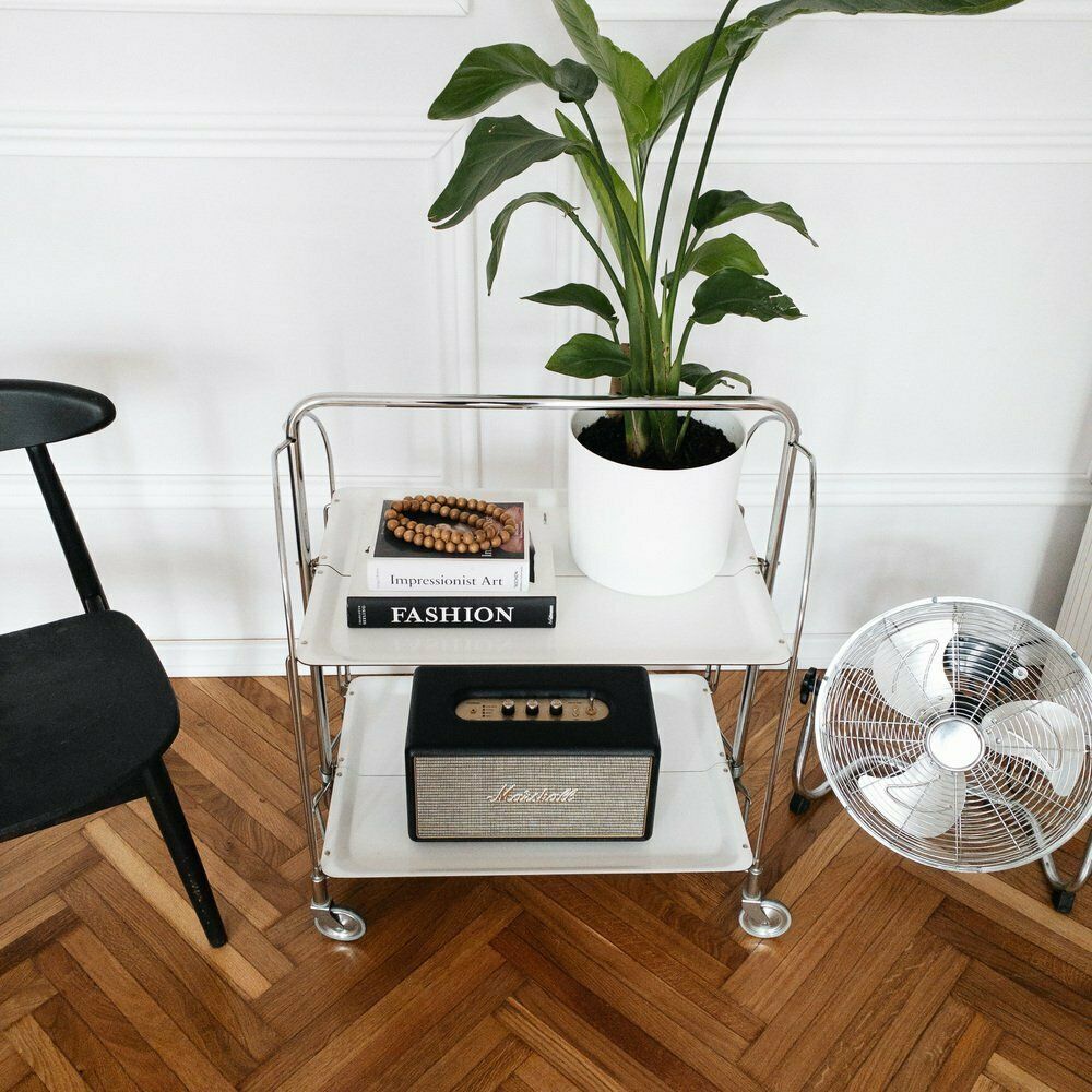 Mid Century Modern German Bar Cart, 1970s photo vinterior