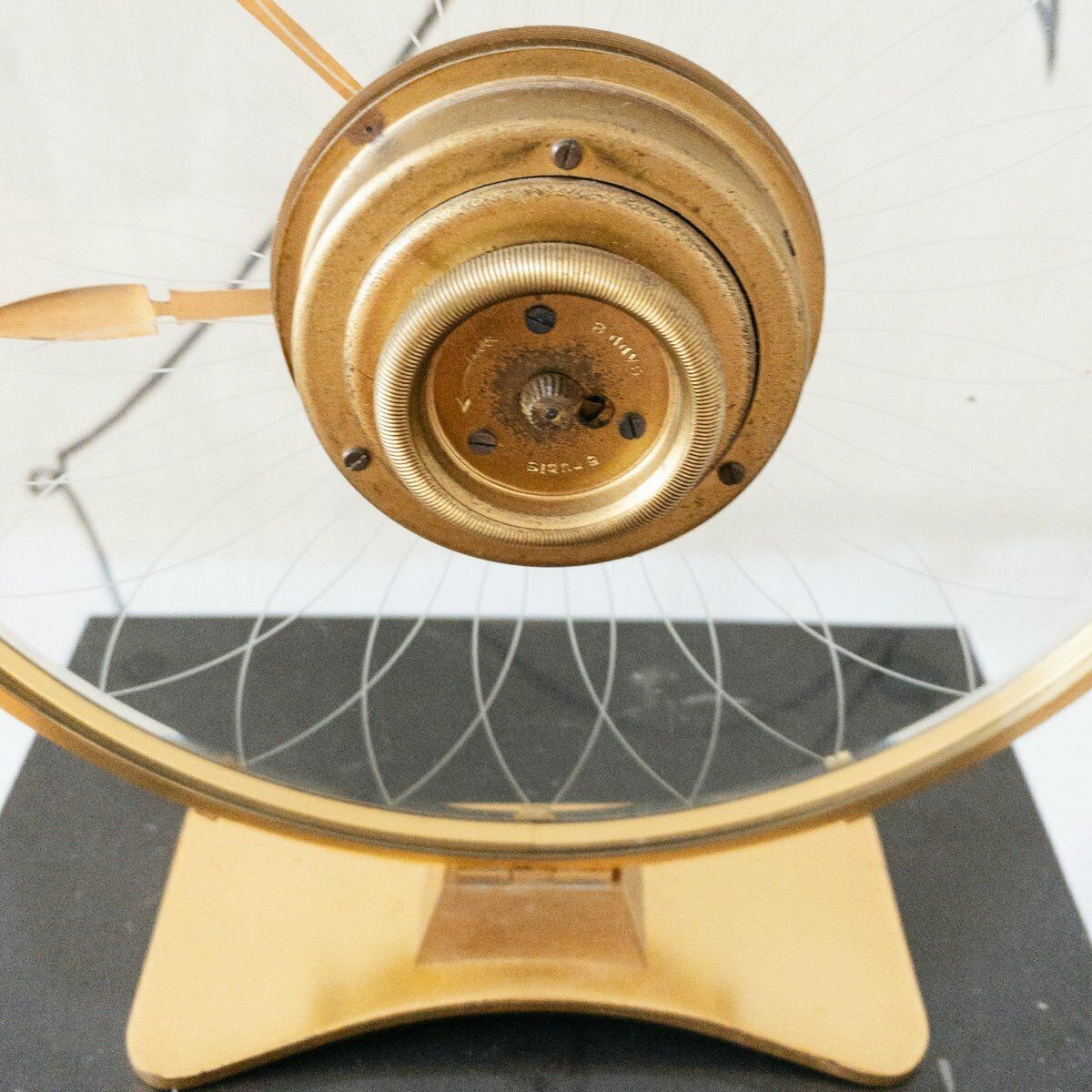 Art Deco Table Clock By Heinrich Möller For Kienzle International, 1930s photo vinterior