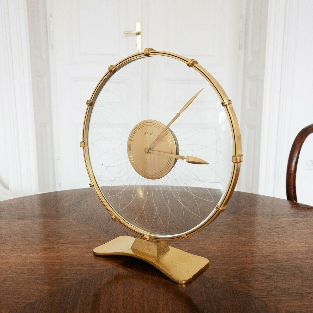 2143.0 Art Deco Table Clock By Heinrich Möller For Kienzle International, 1930s photo