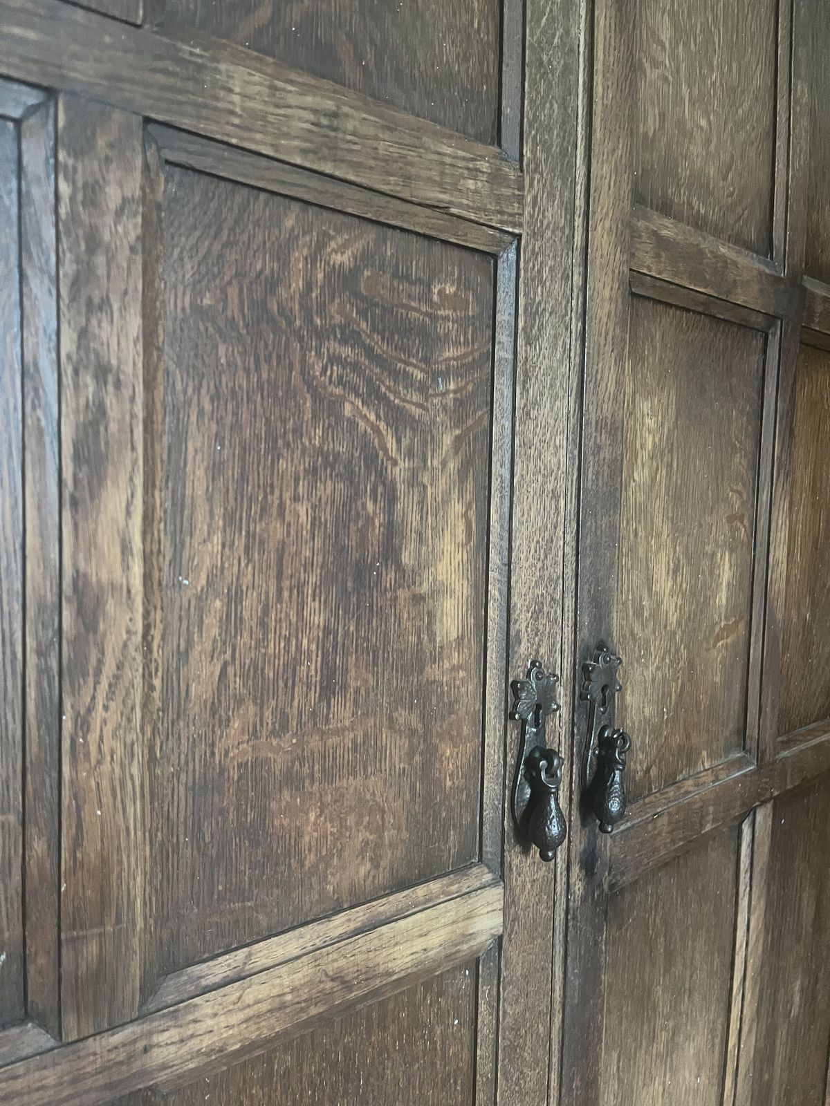Jacobean Style Era Oak Wardrobe photo for sale
