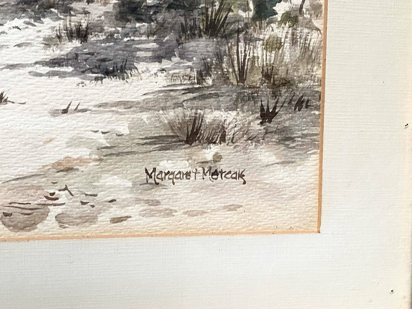 Original Signed Watercolour Painting   'Hampton Foreshore'   Victoria, Australia photo buy