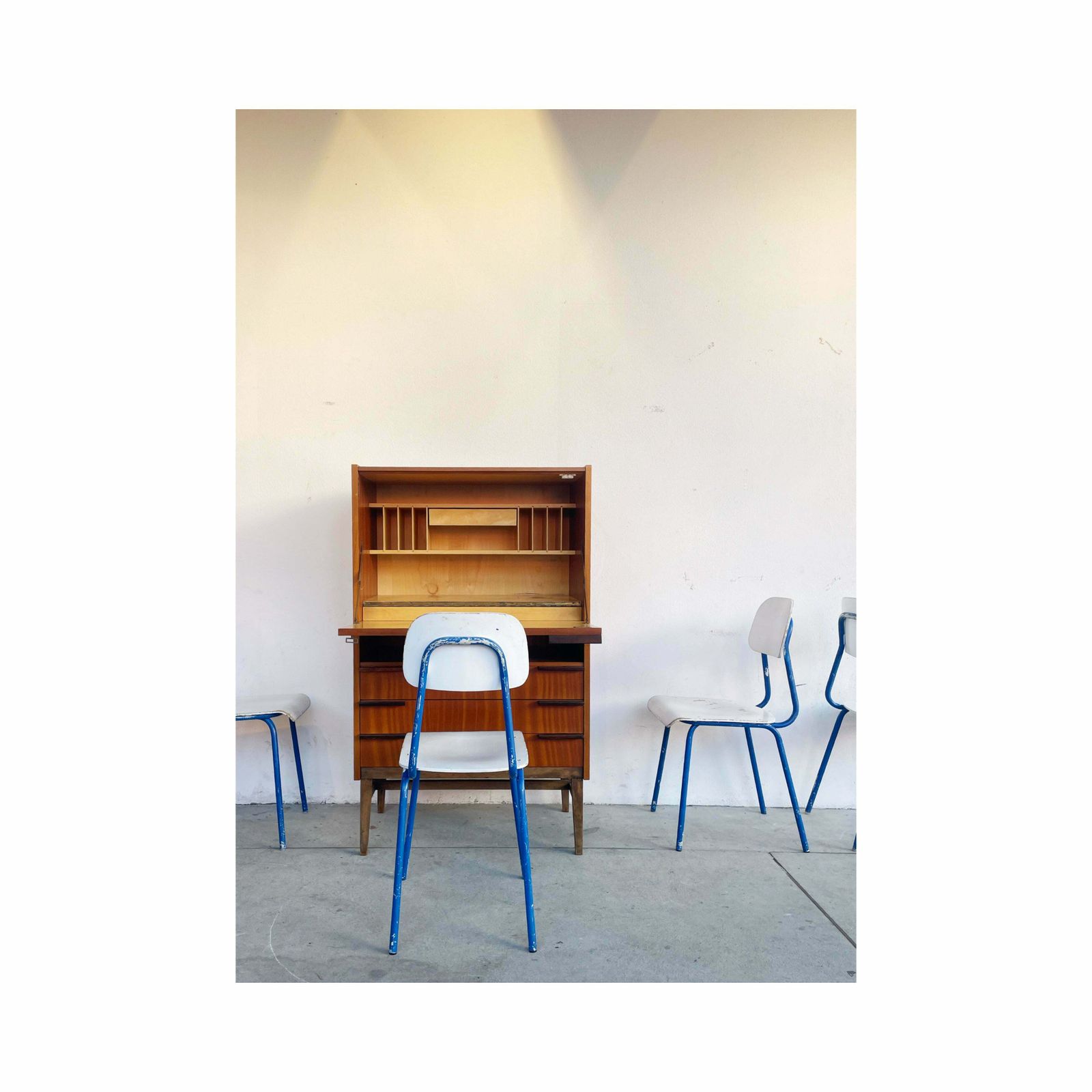 Cabinet With Flap, 1960s, Vintage photo furniture