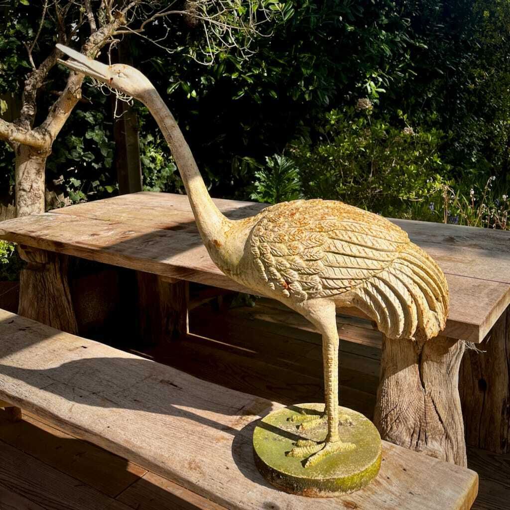 Garden Decor Mid Century French Folk Bird photo