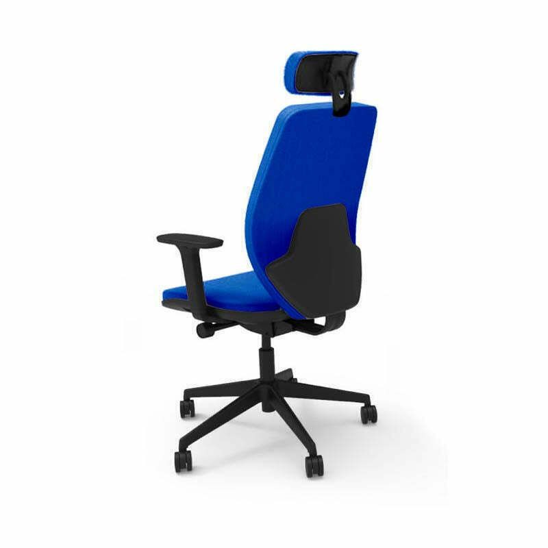 The Office Crowd: Hide Office Chair With Headrest   Refurbished photo Furniture