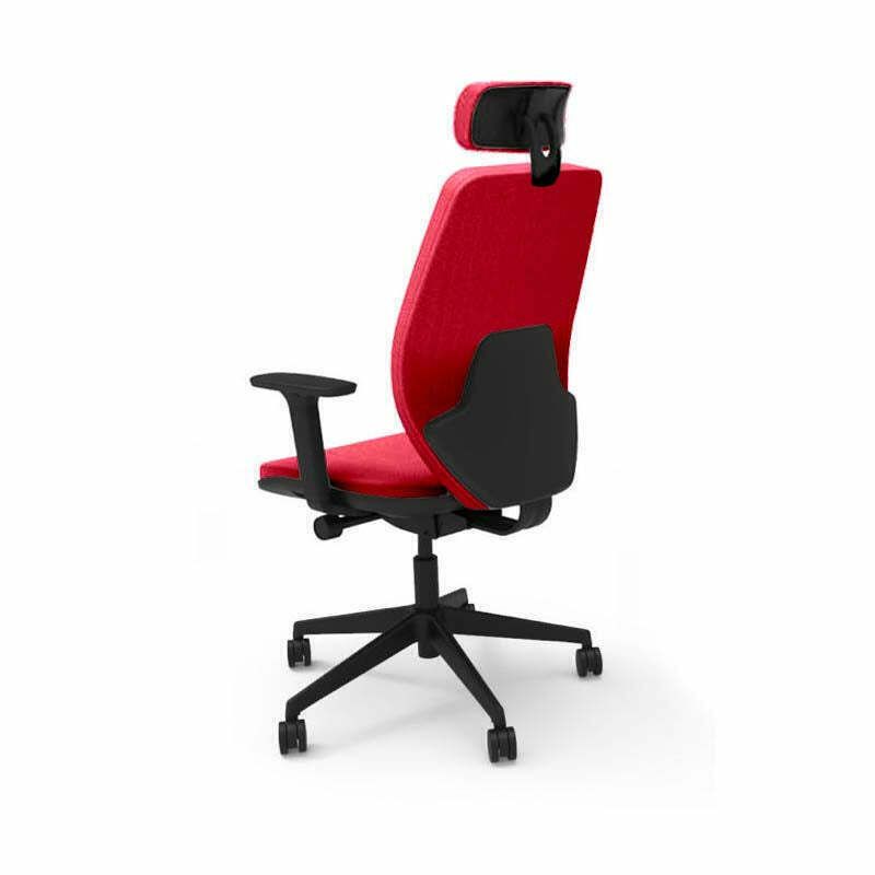 photo for sale The Office Crowd: Hide Office Chair With Headrest   Refurbished