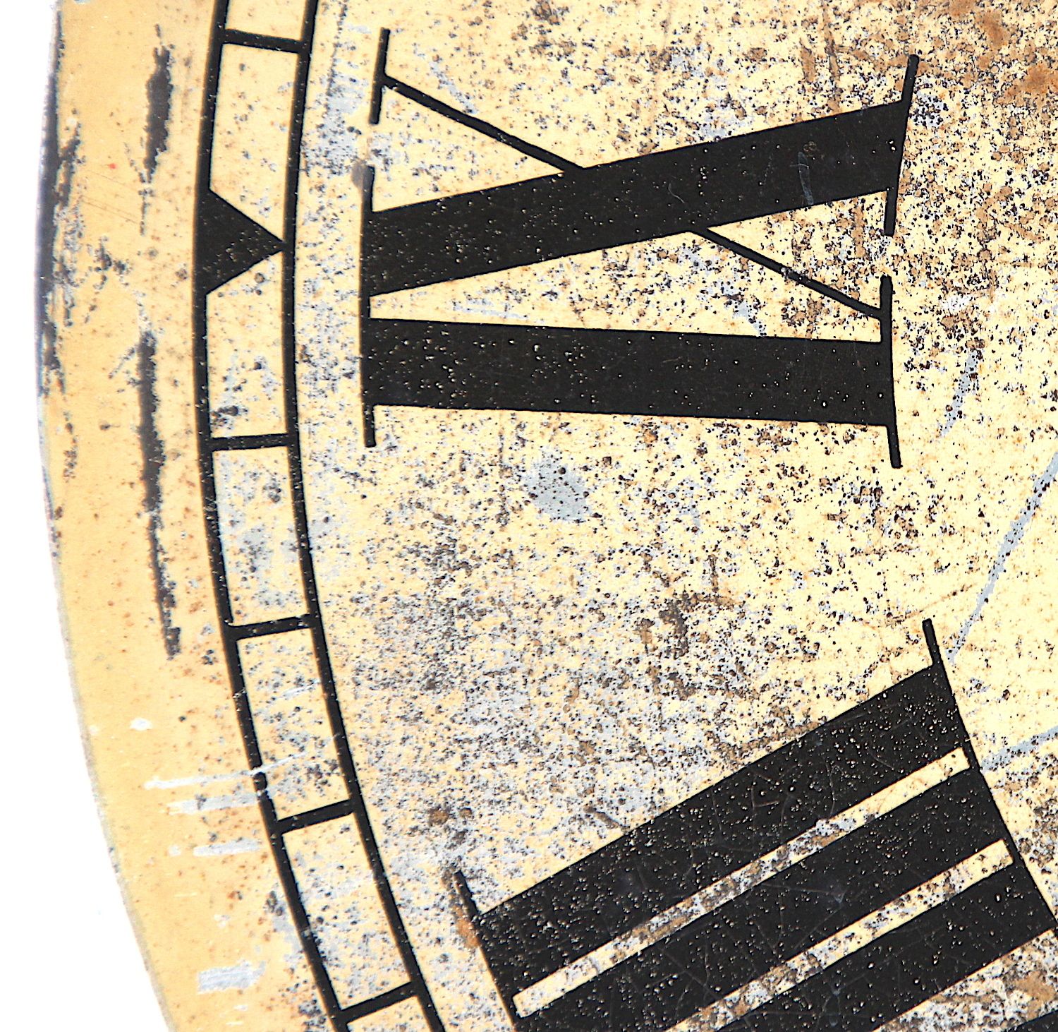 Early 20th Century Original Waiting Room Type Wall Clock Dial. Fully Guaranteed photo vinterior
