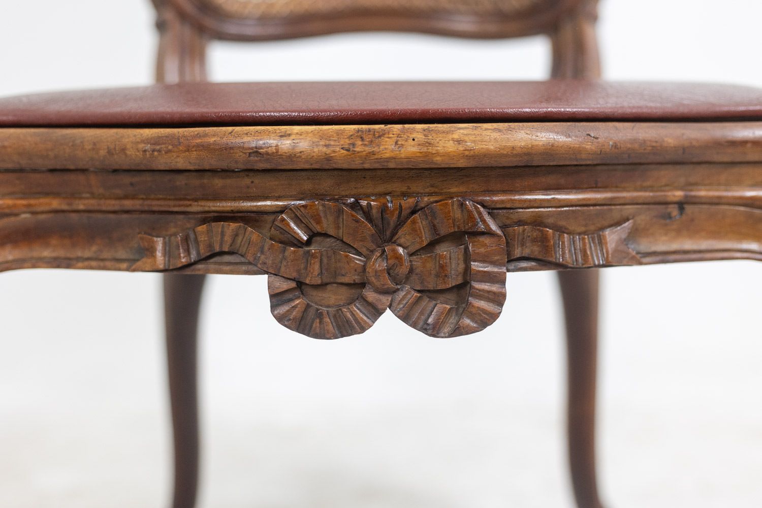 photo furniture Pair Of “Cabriolet” Armchairs In Walnut And Canework. Louis XV Period. Ls5209325