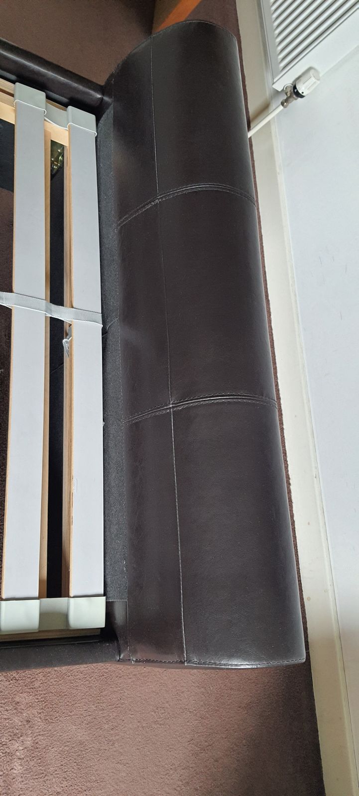 photo vintage Amazing Lenora Bedstead   Dark Brown   Single
