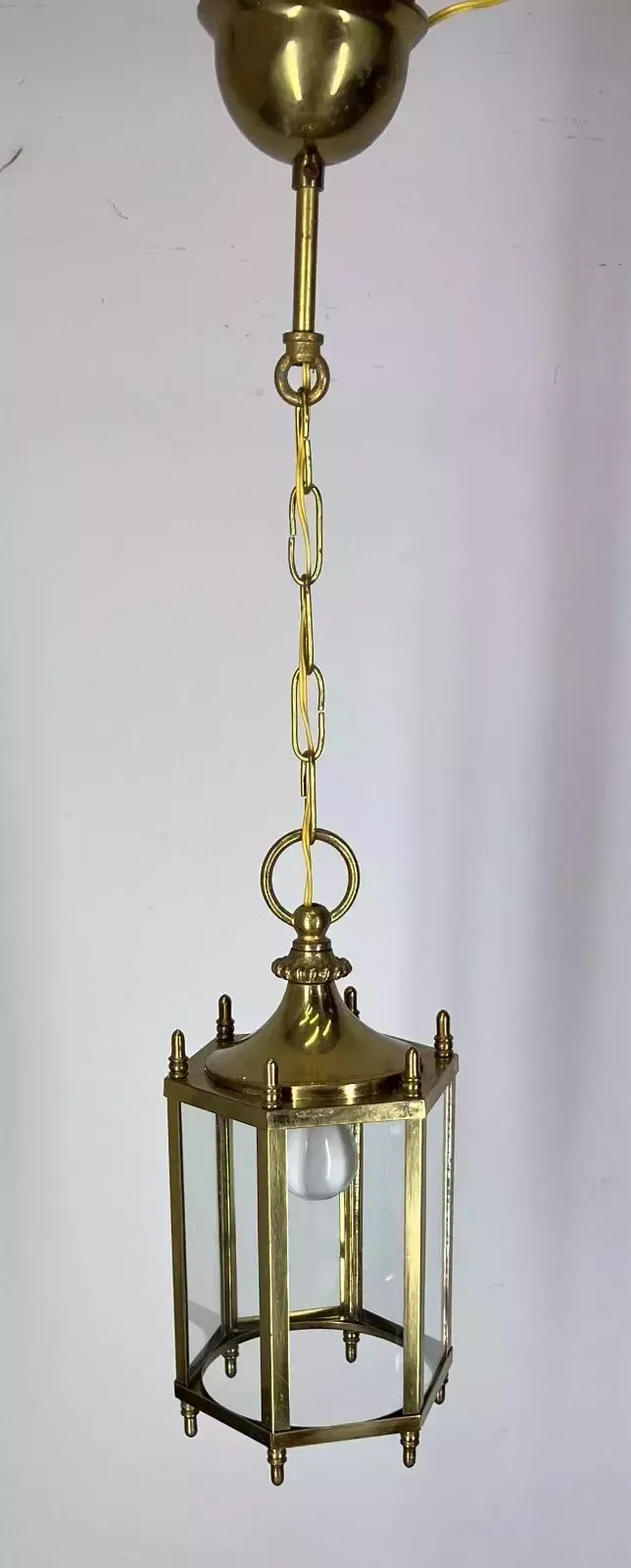Stunning Ceiling Lamp Made Of Brass Pendant Chandelier