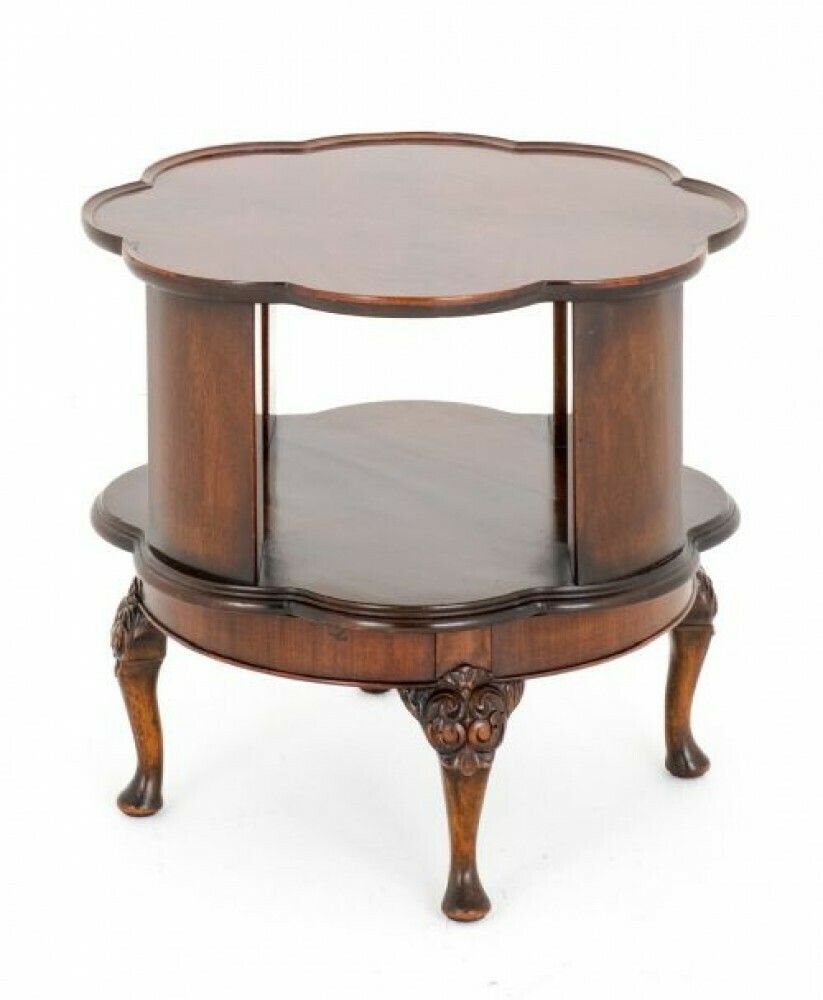 Chippendale Revival Revolving Bookcase