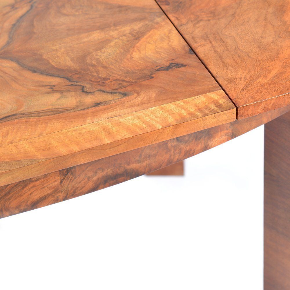 Grote uitschuifbare art deco eettafel, jaren 1920 photo Meubels