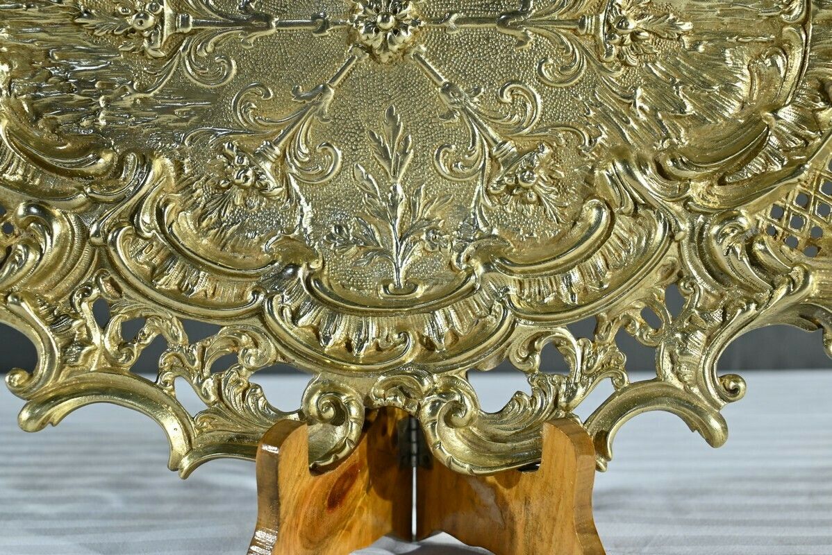 photo for sale Bronze Center Table Tray, Rocaille Style – Late 19th Century