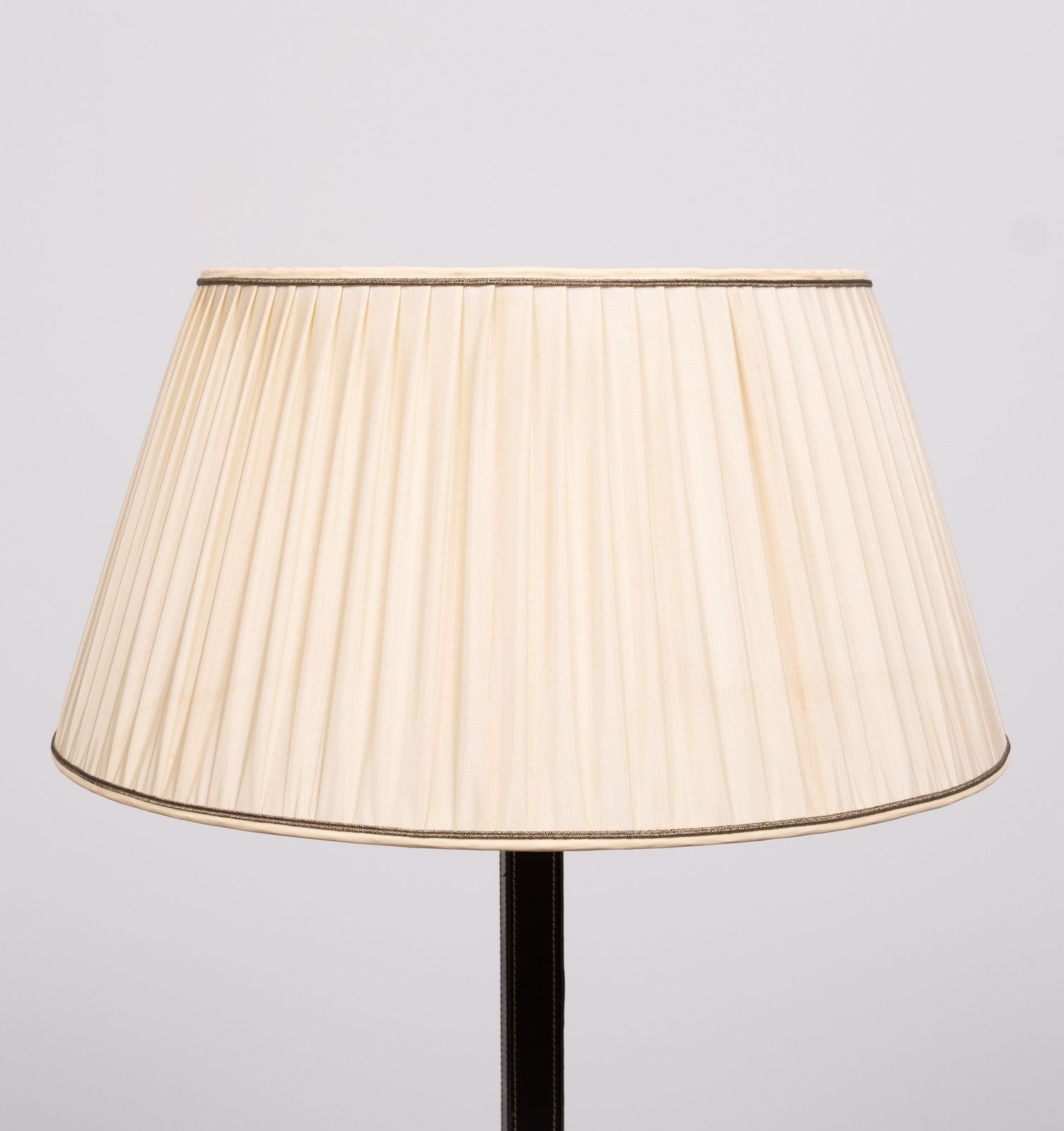 Stich Leather Floor Lamp Manufactured By Sce France photo buy
