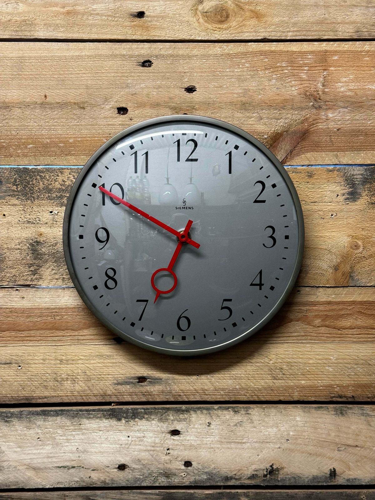 1960's German Industrial Factory / Office Clocks By Peter Behrens For Siemens photo furniture