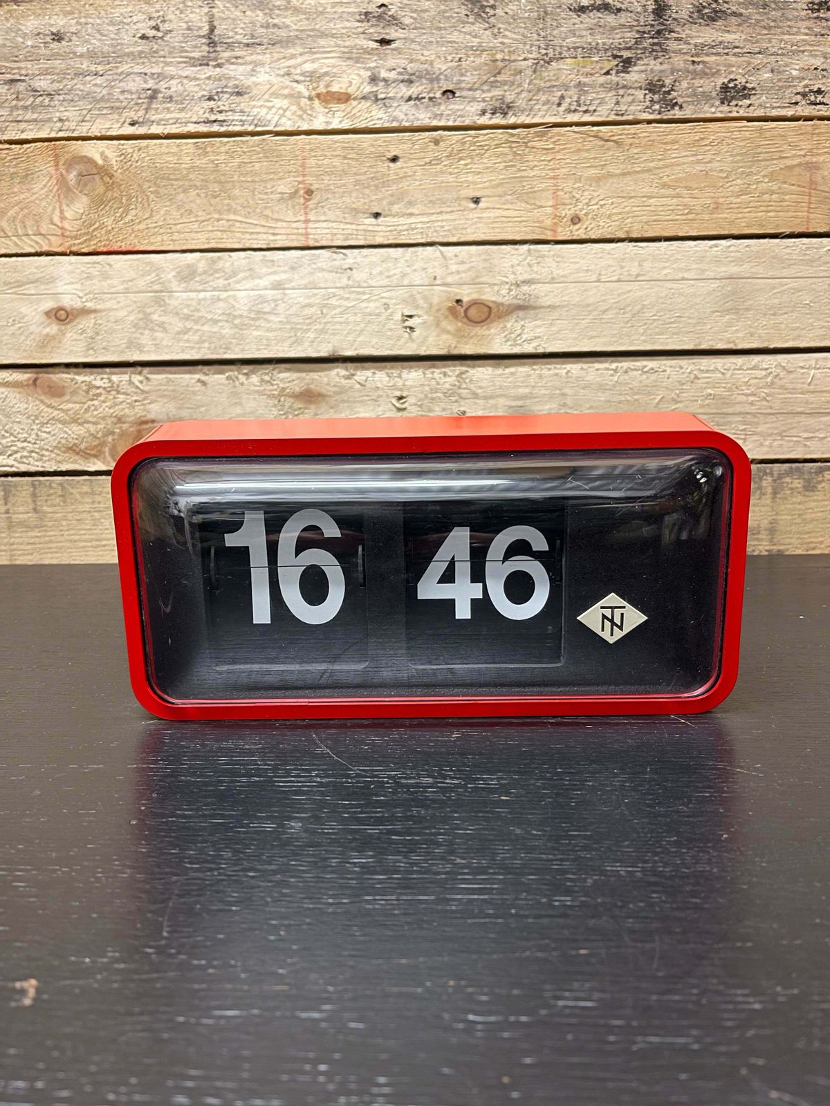 1960's Tn Tele Norma West German Station Flip Clock