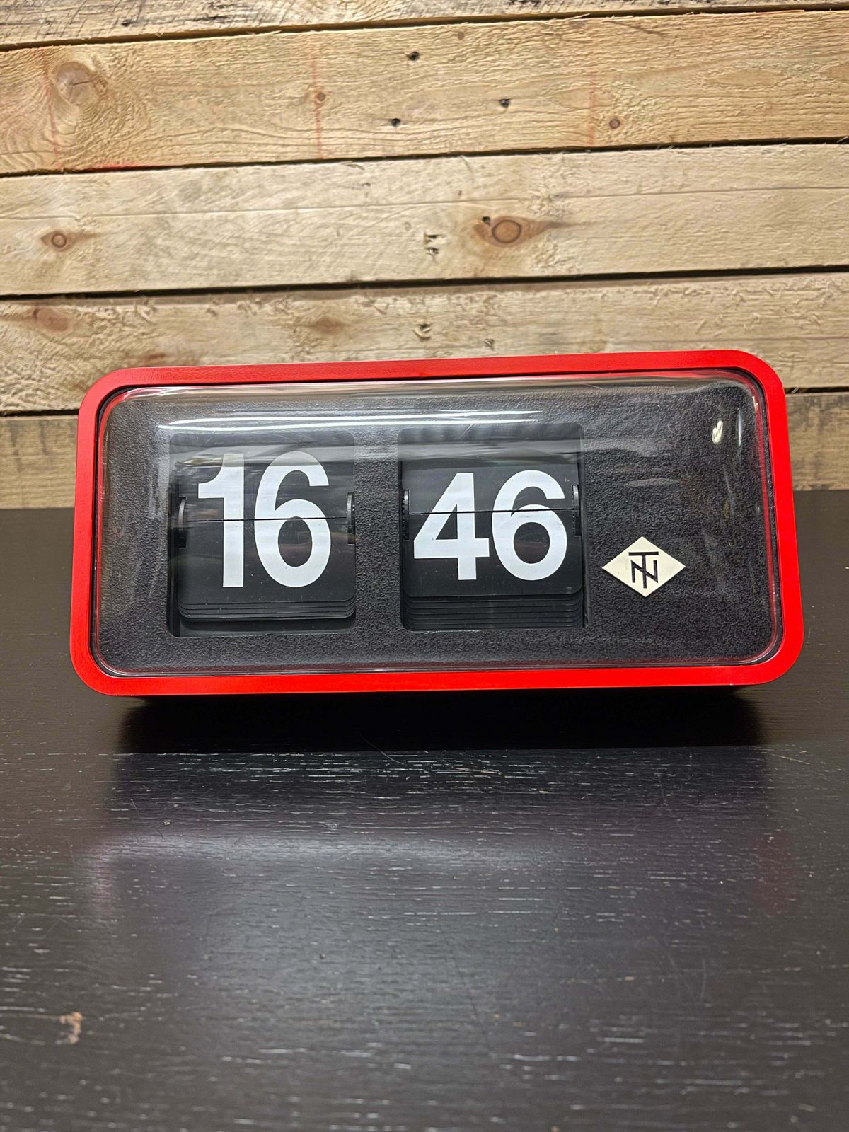 1960's Tn Tele Norma West German Station Flip Clock photo furniture