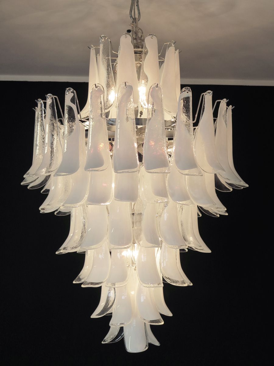 1955.0 Chandelier Mazzega Murano, Italy   85 Glass Petals photo