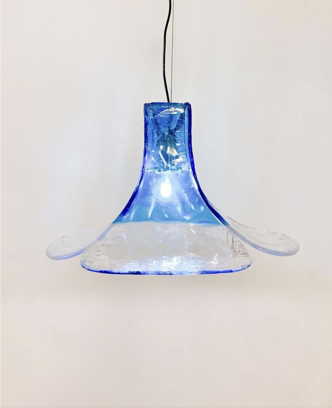 photo for sale Mid Century Murano Glass Hanging Lamp By Carlo Nason, 1960s – 2 Available