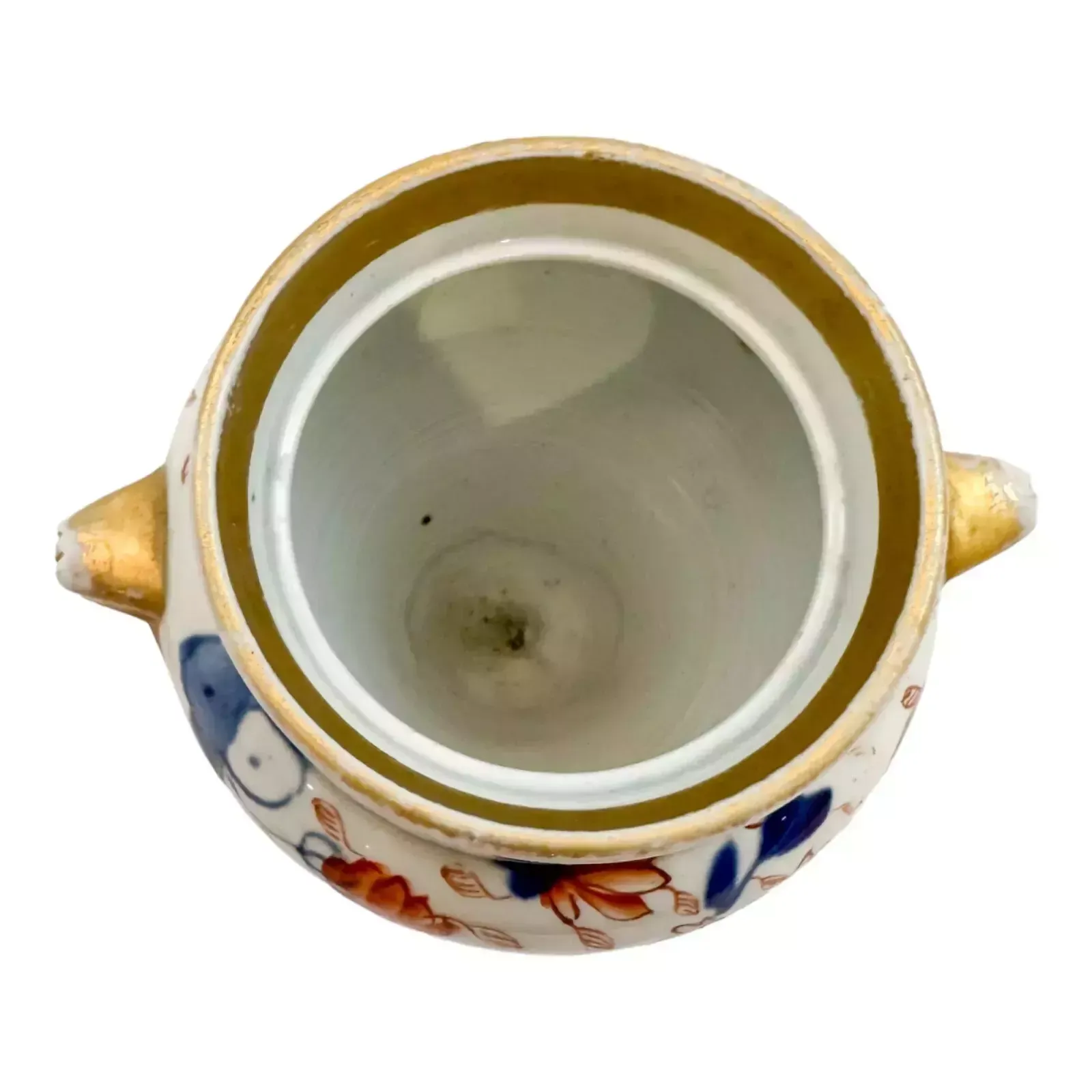 photo vinterior Antique Georgian Masons Ironstone Porcelain Imari Pot Pourri Vase Incense Burner