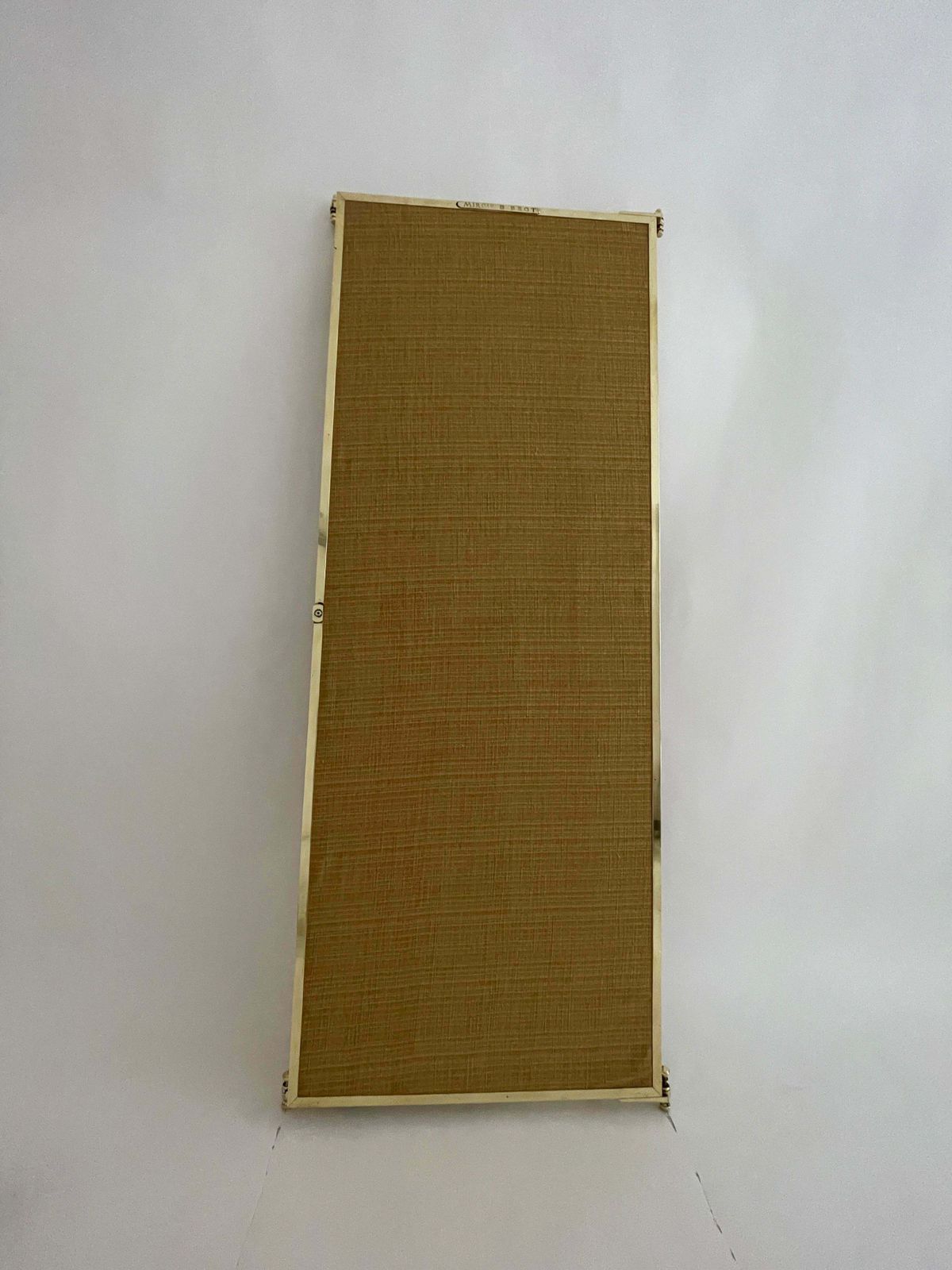photo furniture Tall Standing Brass Triptych Mirror By Maison Brot. Ysl Favourite !