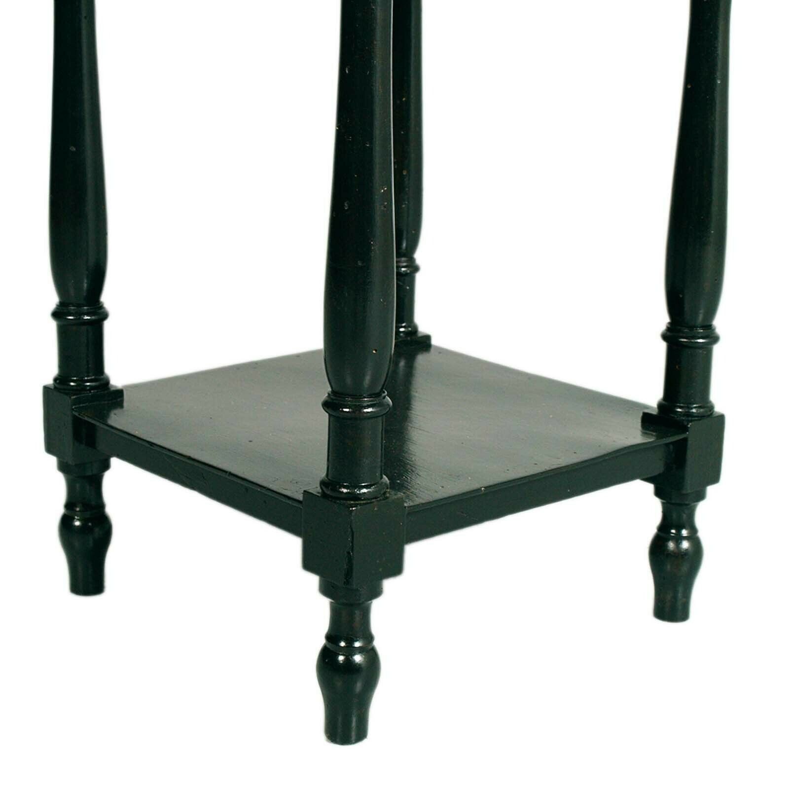 Antique Hoctagonal Tuscany Black Walnut Side Coffee Table By Dini & Puccini photo 1900.0