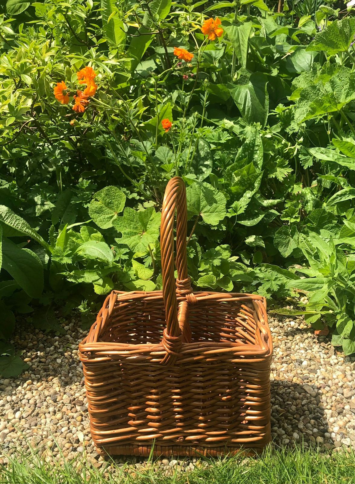 A Collection Of Vintage Handwoven Wicker, Straw Bags And Baskets Available Individually photo buy