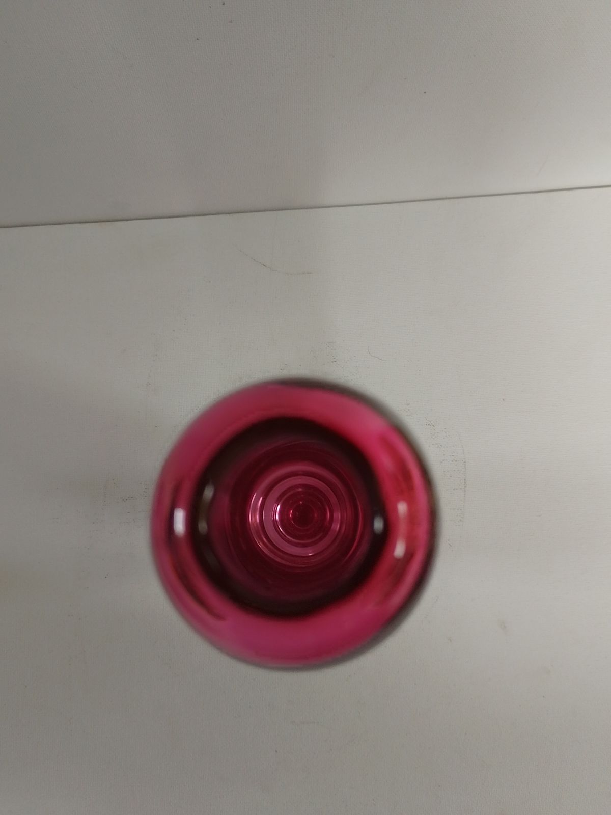 Josef Schott "Hot Pink "  Tube Vase Smålandshyttan Sweden photo furniture
