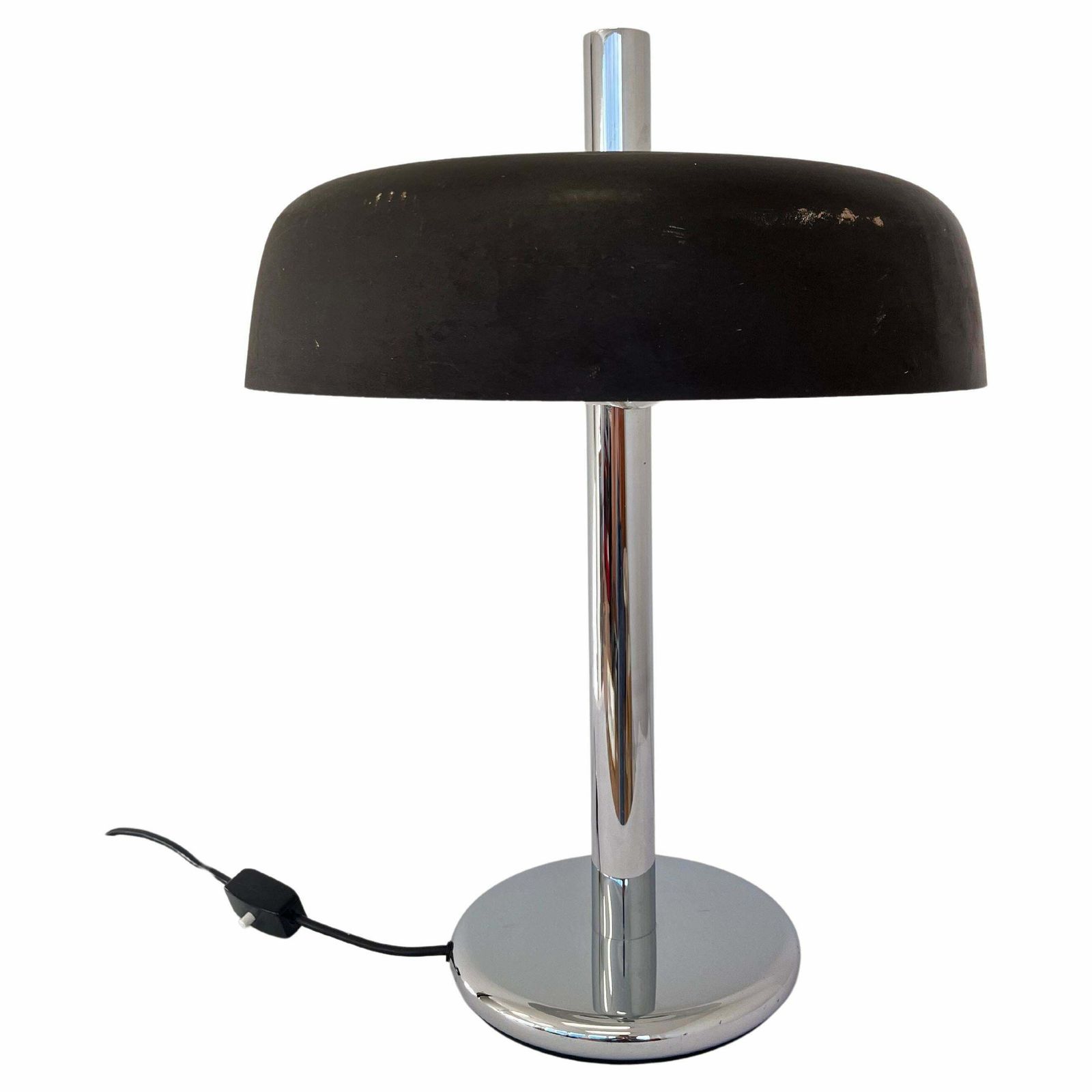 Big Design Extra Large Midcentury Mushroom Table Lamp By Hillebrand, 1970s