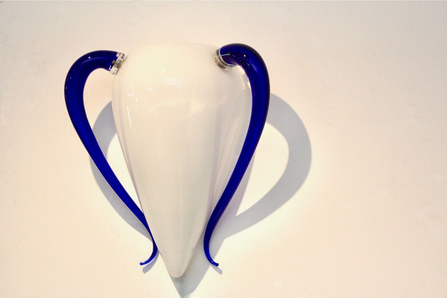 ‘Venexiana’ Hand Blown Murano Glass Wall Sconce By Barovier & Toso, Stock Of 3