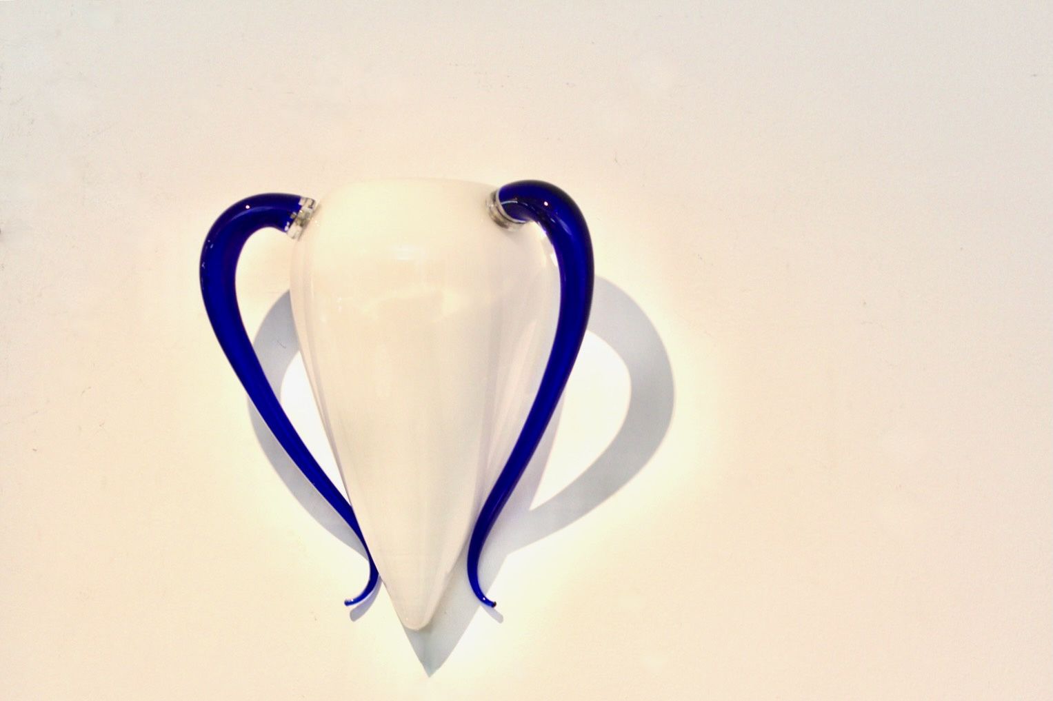 photo buy ‘Venexiana’ Hand Blown Murano Glass Wall Sconce By Barovier & Toso, Stock Of 3
