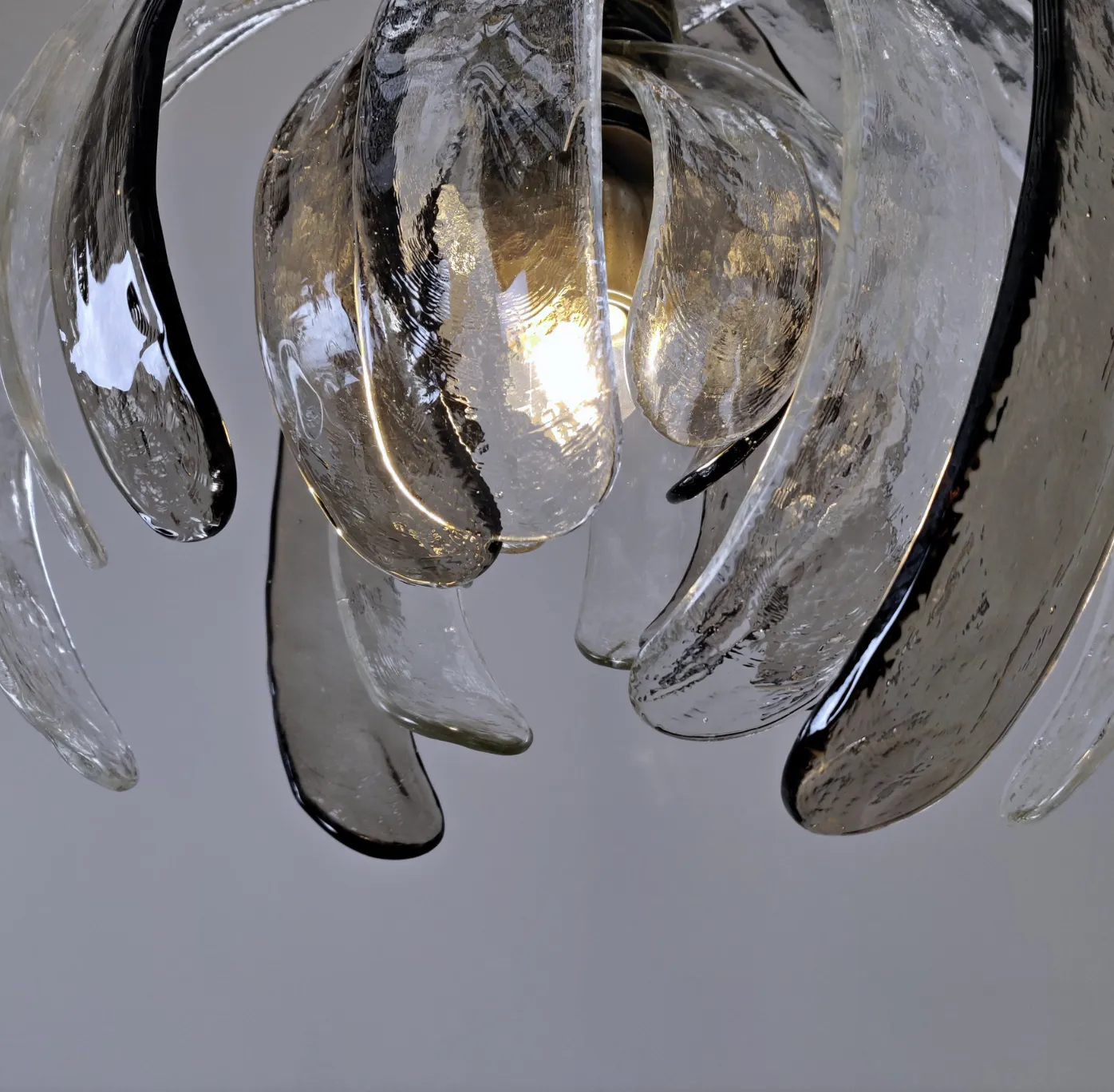 Murano Glass Suspension Model “Artichoke” By Carlo Nason For Mazzega photo Lighting