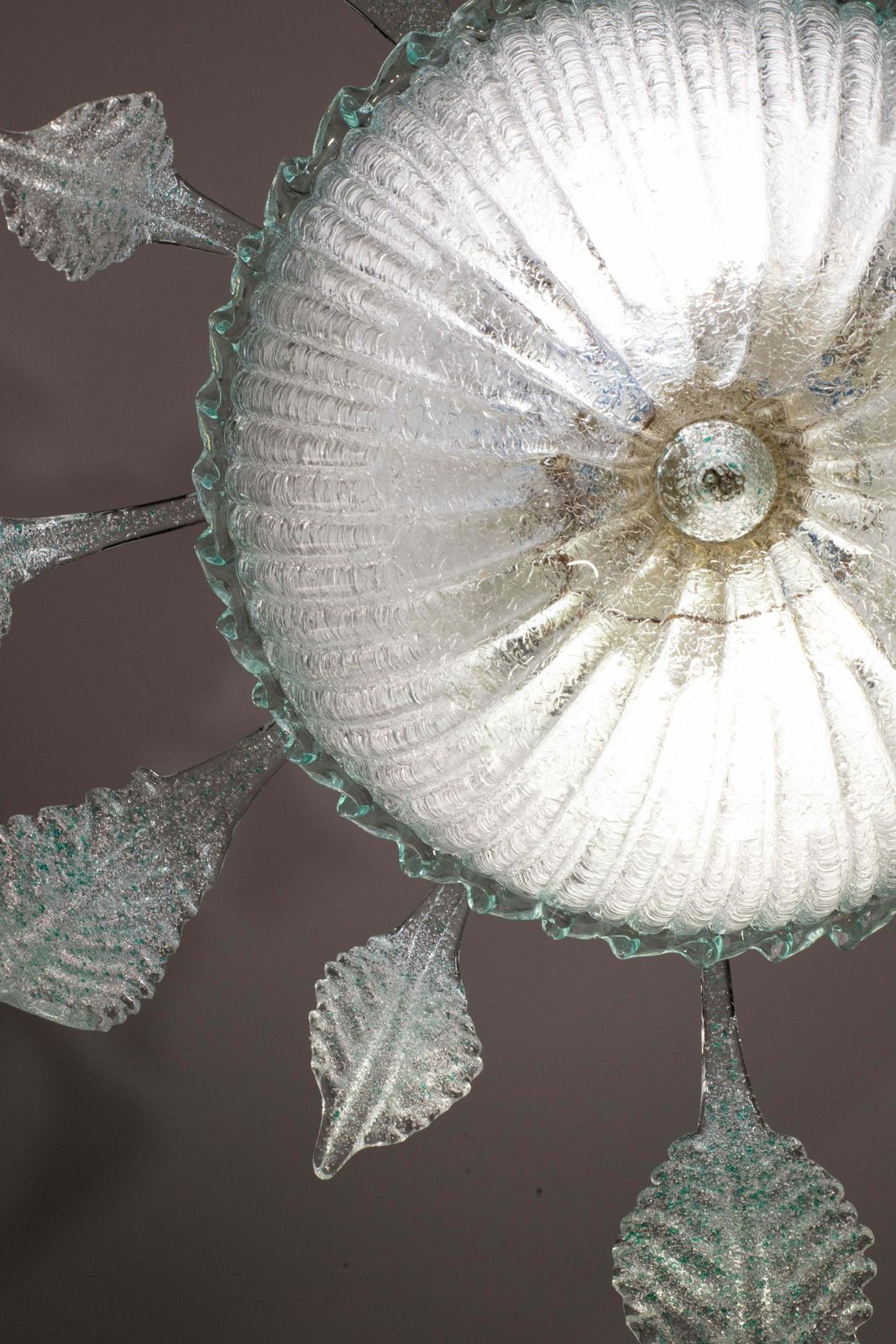 photo vinterior Venetian Vintage Turquoise Murano Glass Chandelier