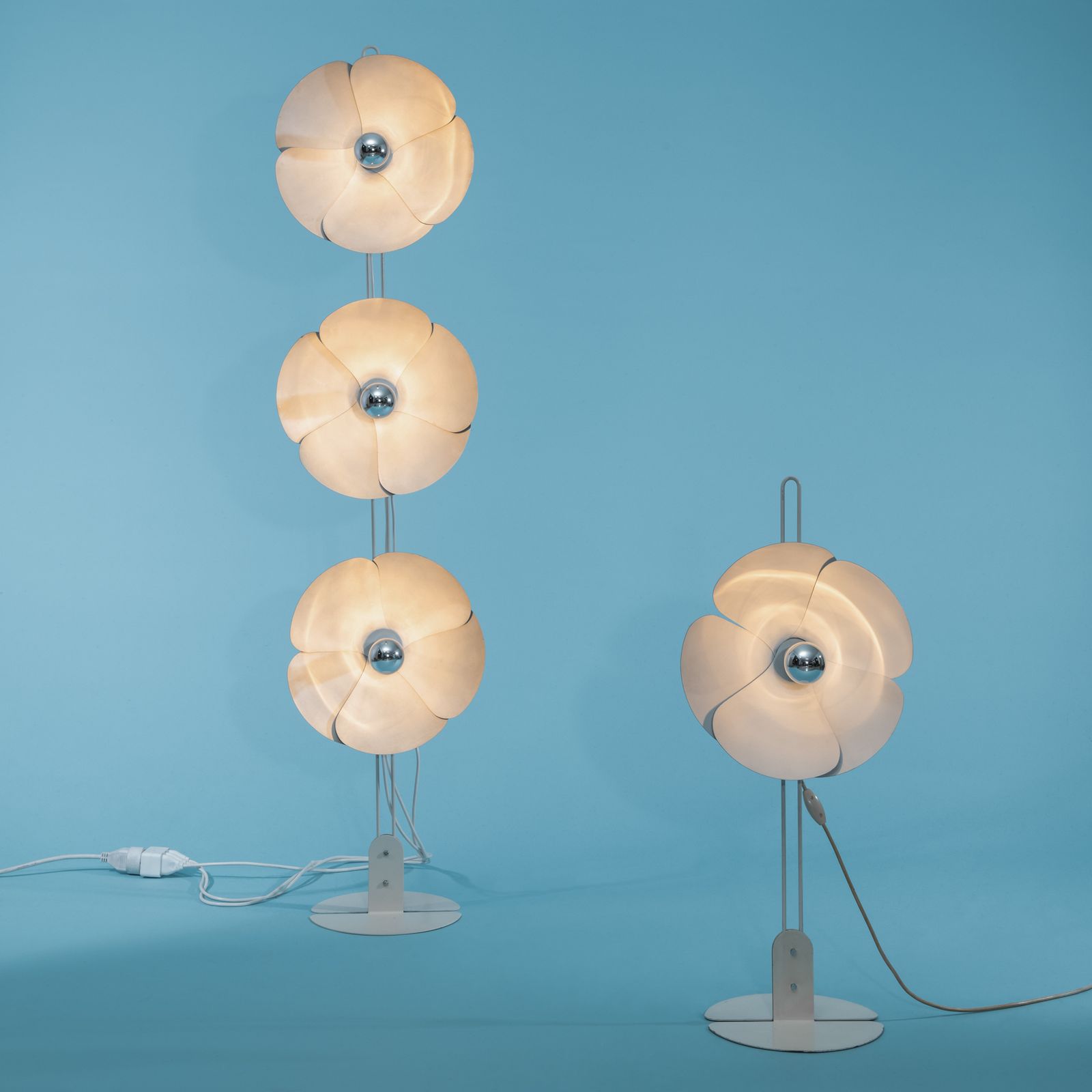 Olivier Mourgue, Floor Lamp 2093, Disderot Ed., 1967 photo for sale