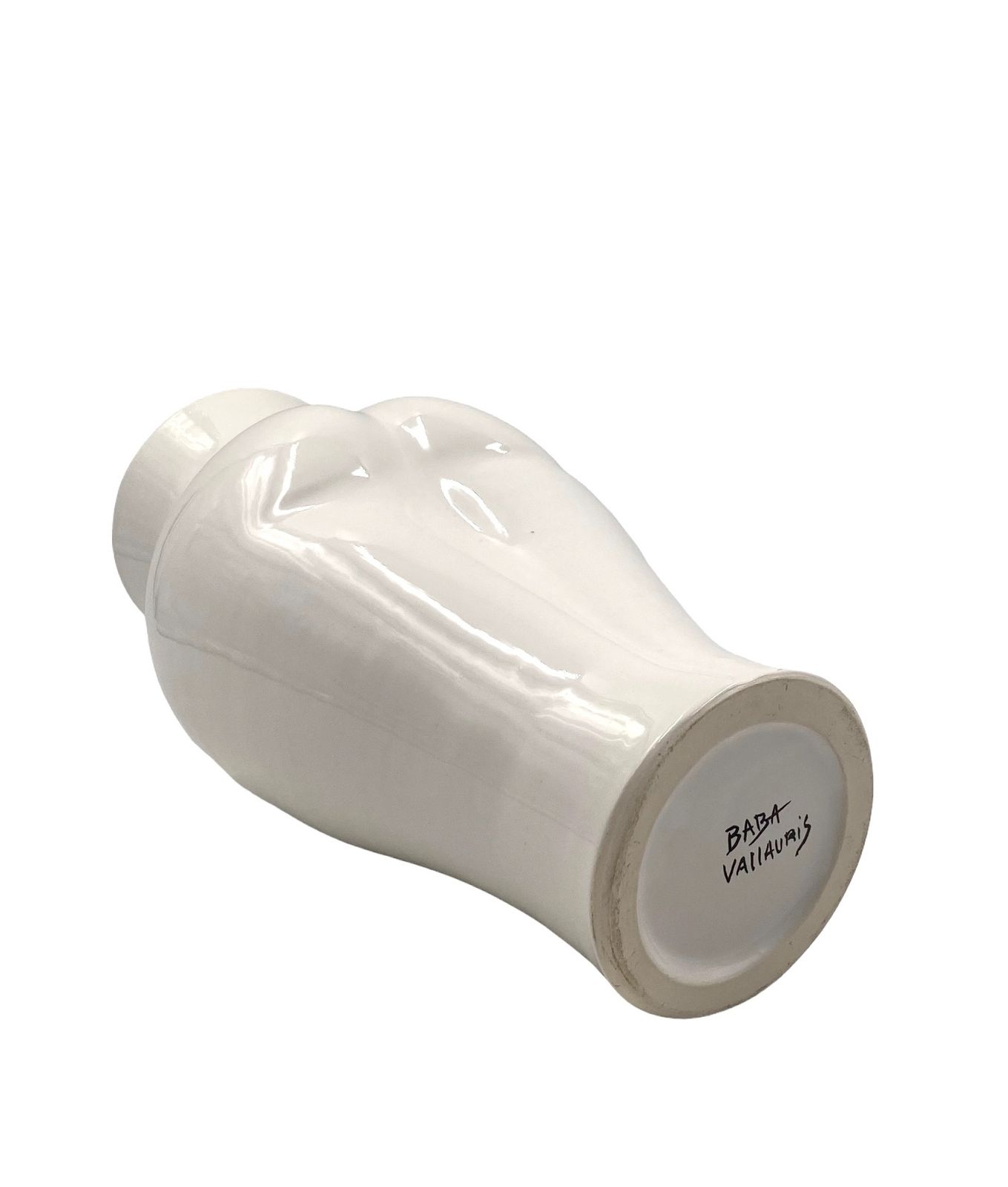 photo for sale Postmodern Ceramic 'Femme' Vase, Baba, Vallauris France Ca. 1980s