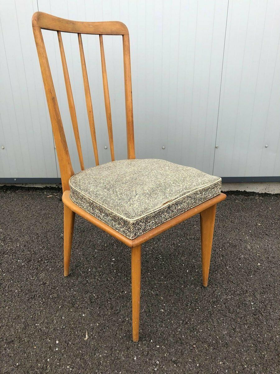 Chairs, 1950s, Set Of 5, Vintage