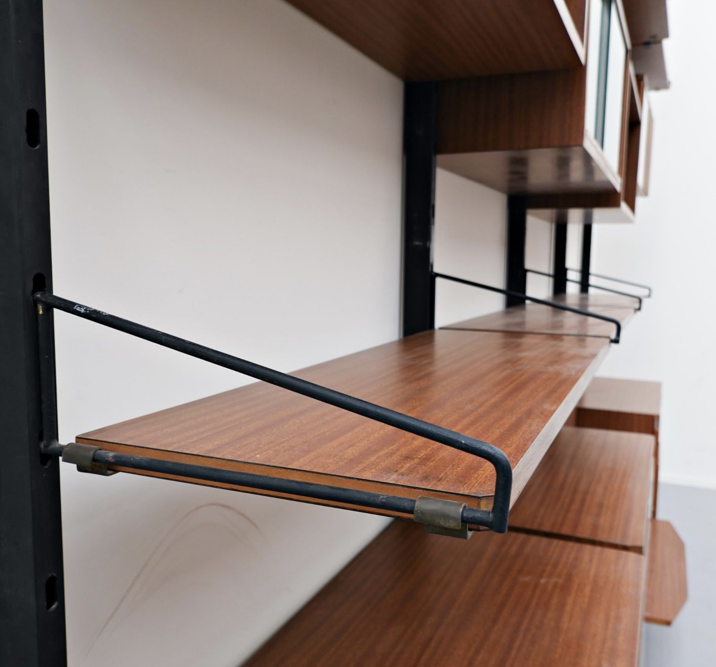 Mid Century Modern Italian Wall Unit Model ”Urio” By Ico Parisi For Mim, 1960s photo 6260.0
