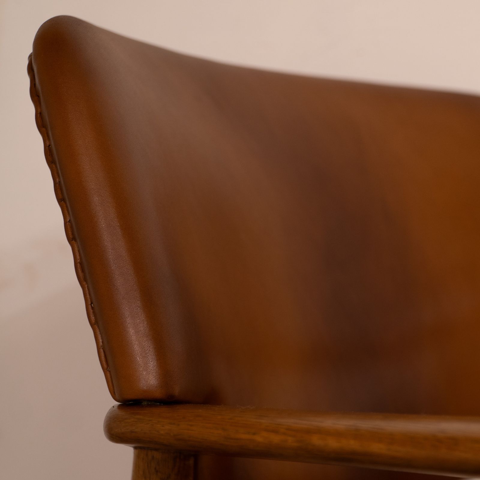 Ejner Larsen & Aksel Bender Madsen Oak Armchair photo buy