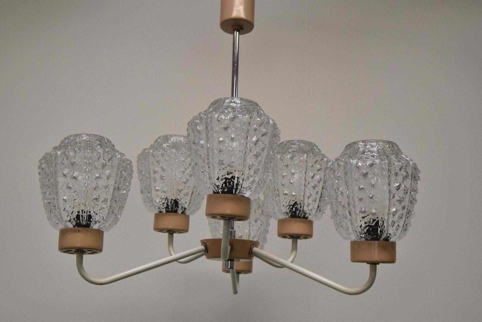 Mid Century Chandelier By Jilové U Děčína, 1970's. photo furniture